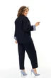Костюм брючный 1437-2 иссиня-черный Michel Chic фото 2