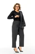 Костюм брючный 1437-2 темный графит Michel Chic фото 4