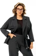 Костюм брючный 1437-2 темный графит Michel Chic фото 5