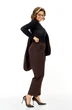 Костюм брючный 1437-2 трюфельный Michel Chic фото 4