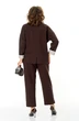 Костюм брючный 1437-2 трюфельный Michel Chic фото 2