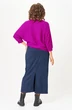 Костюм с юбкой 1442 пурпурный + синий Michel Chic фото 2