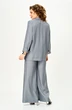 Костюм брючный 1446 стальной серый Michel Chic фото 2
