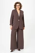 Костюм брючный 1446 шоколад Michel Chic