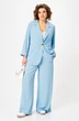 Костюм брючный 1446 небесно-голубой Michel Chic