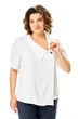 Костюм брючный 1454 белый + синий гленчек Michel Chic фото 5
