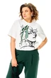Костюм брючный 1458 темный изумруд+ белый Michel Chic фото 5