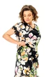 Костюм с юбкой 1460 цветочный Michel Chic фото 5