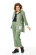 Костюм брючный 1461 зеленая дымка Michel Chic фото 3