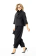 Костюм брючный 1468 черный Michel Chic фото 3