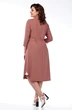 Платье 2124 розовый Michel Chic