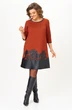 Платье 2140-1 терракот Michel Chic фото 3