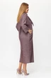 Платье 2157 бордовый блеск Michel Chic