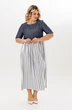 Платье 2197 деним + полоска Michel Chic фото 4