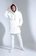 Спортивный костюм 3086 белый HIT