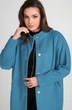 Пальто 358 бирюзовый Michel Chic