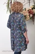 Рубашка 742 синий+цветы Michel Chic фото 3