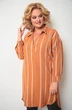 Блузка 761 рыжий Michel Chic
