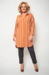 Блузка 761 рыжий Michel Chic фото 3