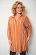 Блузка 761 рыжий Michel Chic фото 4