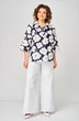 Блузка 786-1 цветы Michel Chic фото 3
