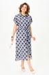 Платье 993-3 крупный горох Michel Chic