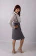Платье 1070 серый Mita Fashion фото 3
