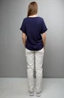 Блузка 1097 синий Mita Fashion