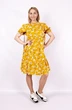 Платье 1138 желтый Mita Fashion