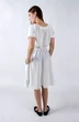 Платье 1145а белый Mita Fashion