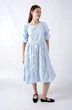 Платье 1149 голубой Mita Fashion