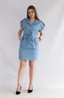 Платье 1150 светлый джинс Mita Fashion