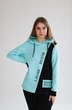 Туника 1157 бирюзово-черный Mita Fashion