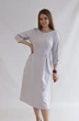 Платье 1161 светло-серый Mita Fashion