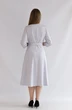 Платье 1161 светло-серый Mita Fashion