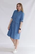 Платье 1168б джинс Mita Fashion