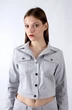 Жакет 1179А серый Mita Fashion