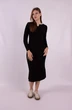 Платье 1188 черный Mita Fashion
