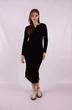 Платье 1188 черный Mita Fashion