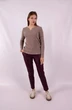 Джемпер 1190 кофейный Mita Fashion