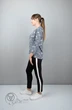 Джемпер 361 голубой+принт Mita Fashion