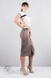 Юбка 686 темный Mita Fashion
