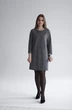 Платье 859 серый Mita Fashion