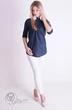 Туника 866 синий Mita Fashion