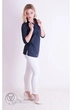 Туника 866 синий Mita Fashion