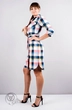 Туника 941 клетка Mita Fashion