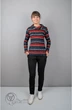 Джемпер 965 красный Mita Fashion