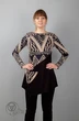 Туника 975 орнамент вверху Mita Fashion