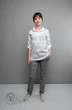 Рубашка 991 белый Mita Fashion