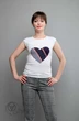 Майка 992 белый+сердце Mita Fashion